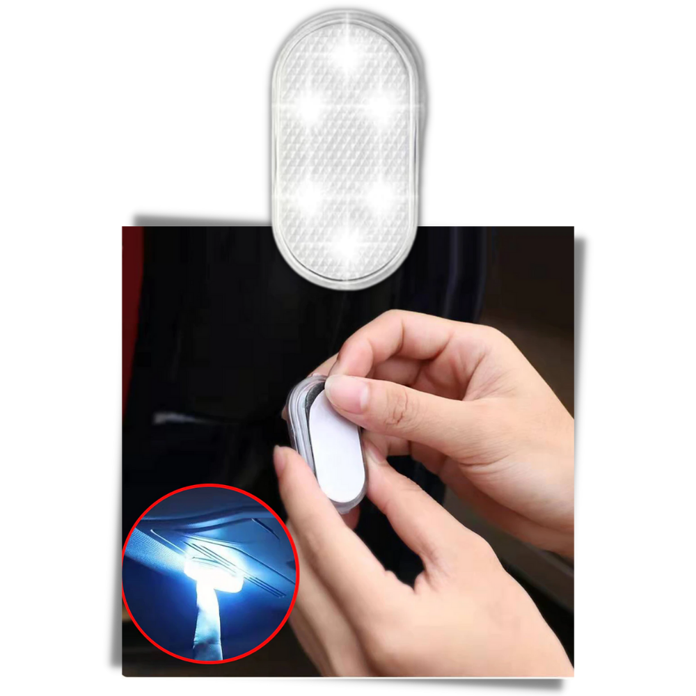 Trådløs bil LED med sensor