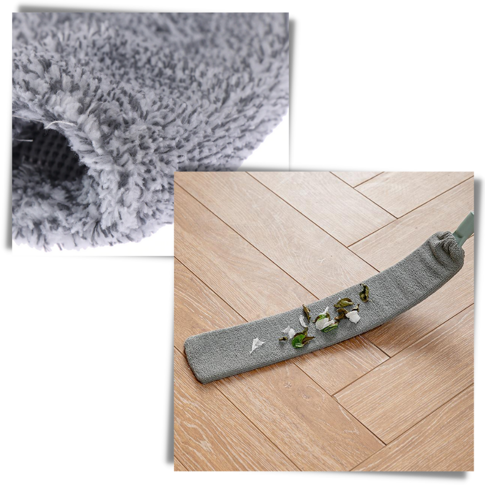 Teleskopisk mikrofiber støvrenser