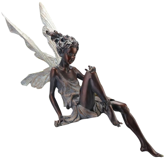 Fe-statue hageornament