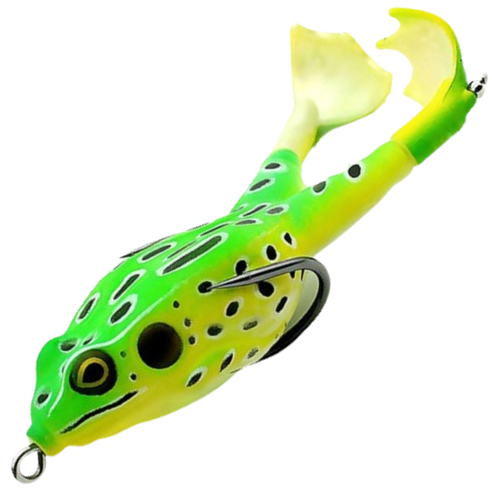 Silikonfrosk fiskeagn
