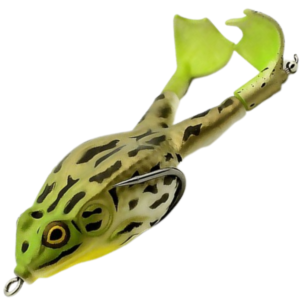 Silikonfrosk fiskeagn