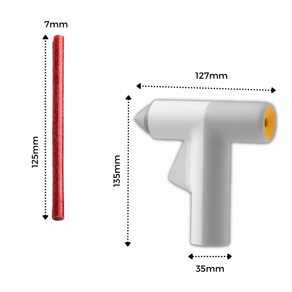 Trådløs limpistol