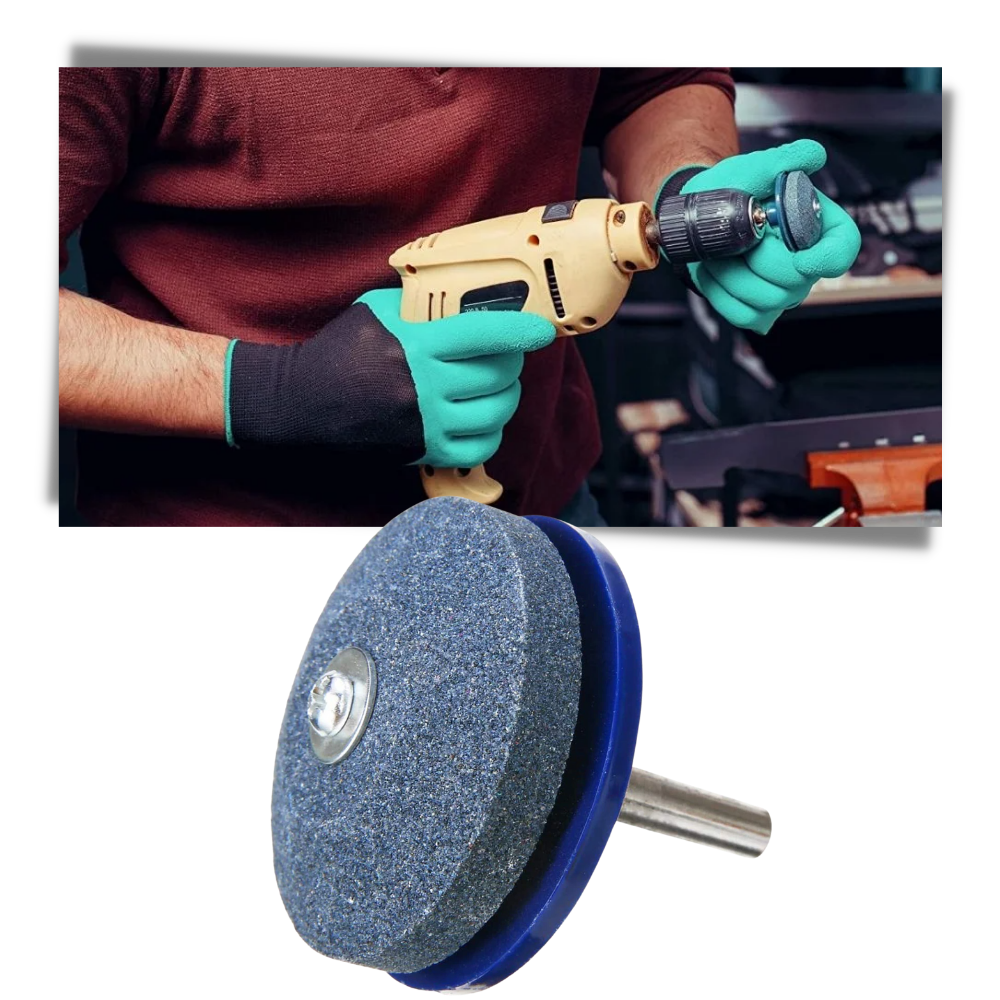 Roterende gressklipper kniv slipersett