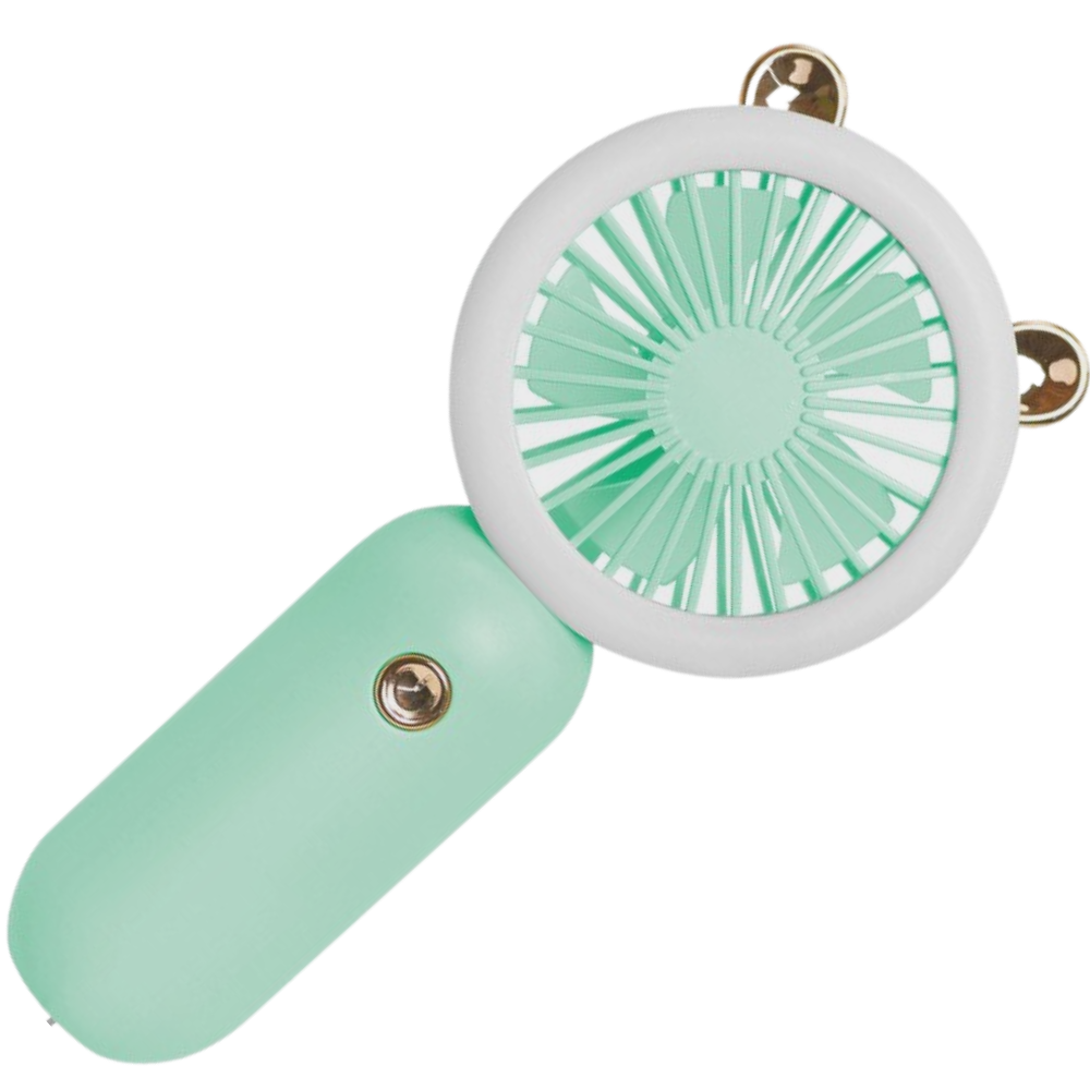 Håndholdt USB-vifte med LED