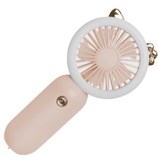 Håndholdt USB-vifte med LED