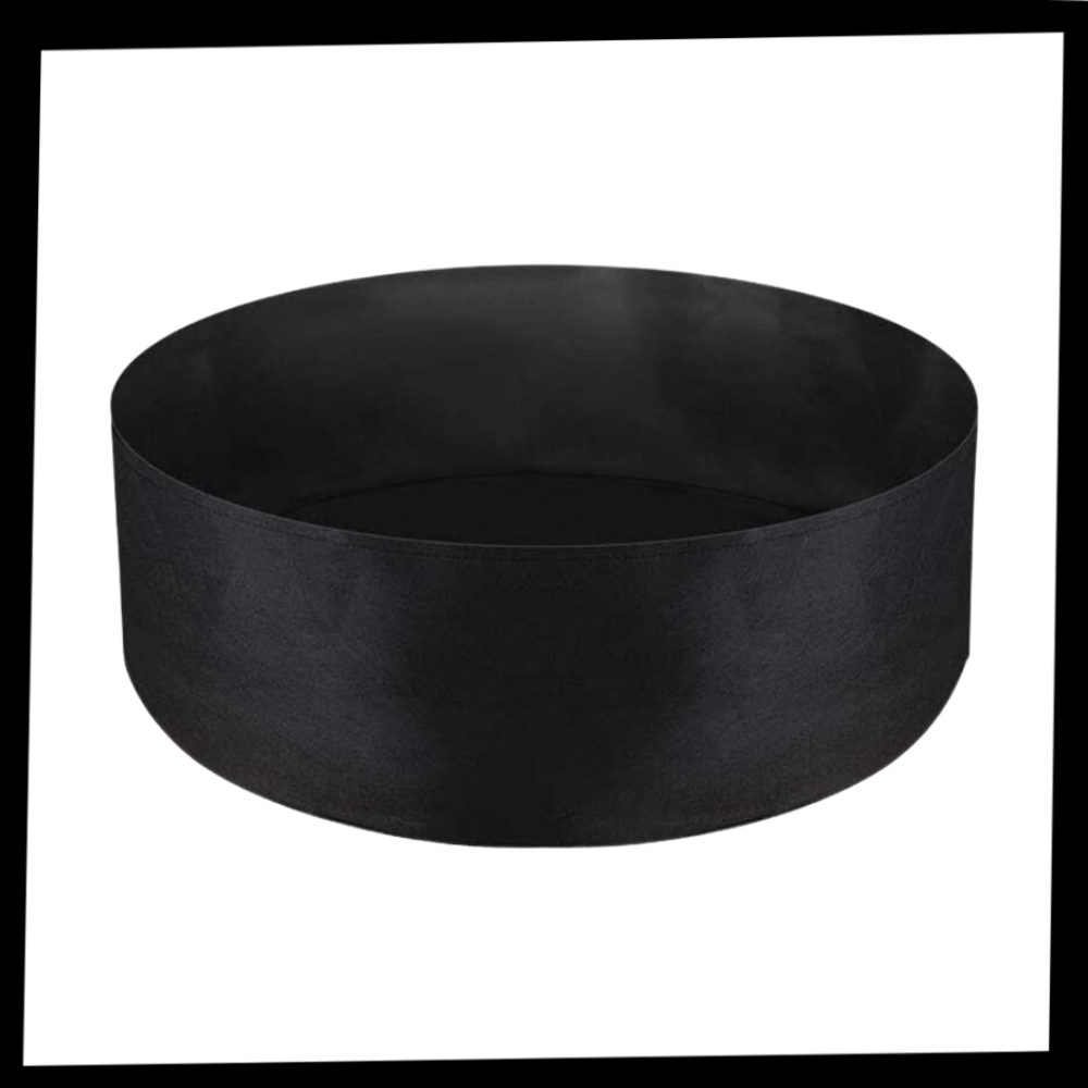 Hevet filt planteskolepotte for planter