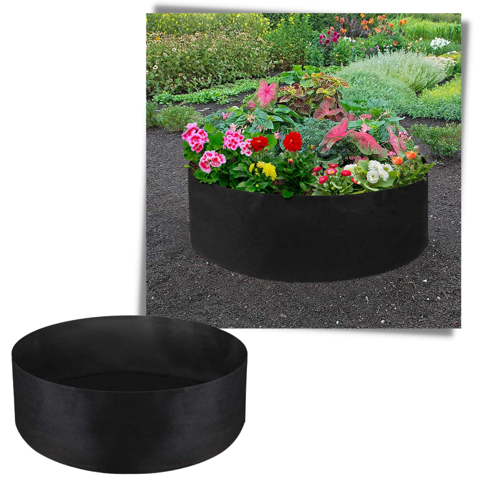 Hevet filt planteskolepotte for planter