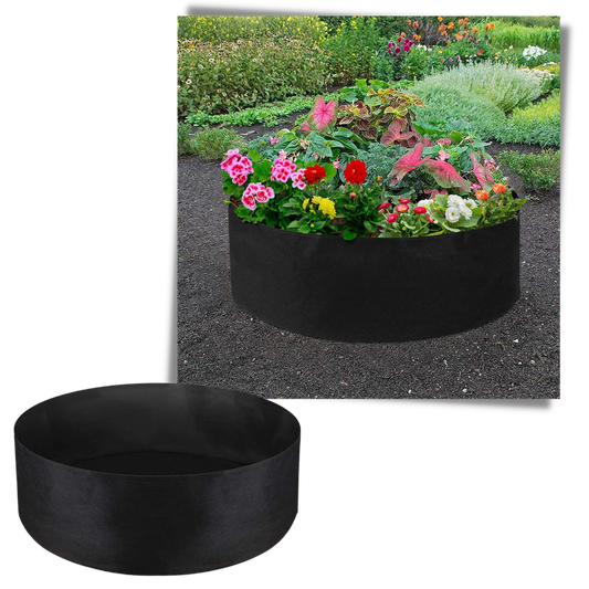 Hevet filt planteskolepotte for planter