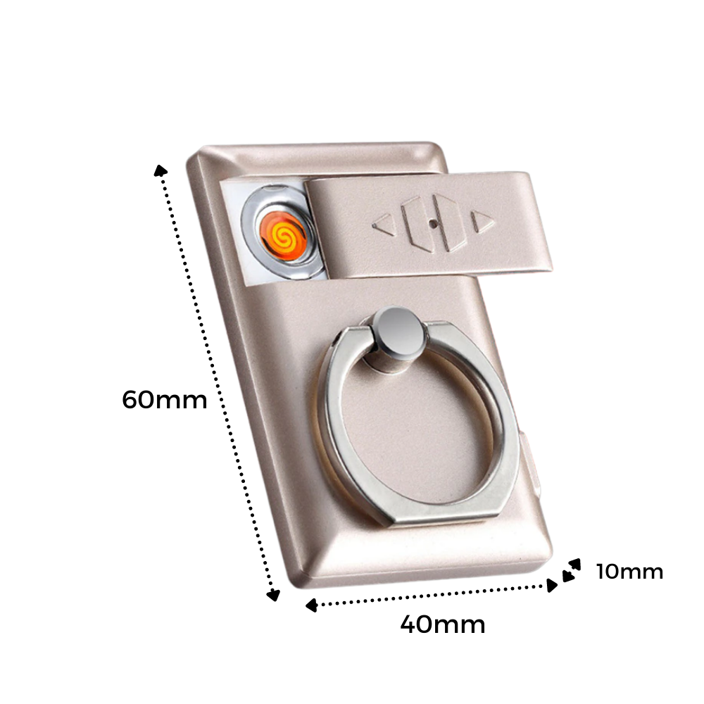 Telefonring med lighter