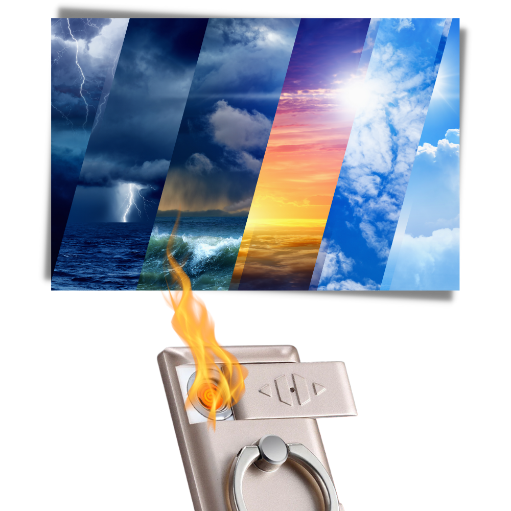 Telefonring med lighter