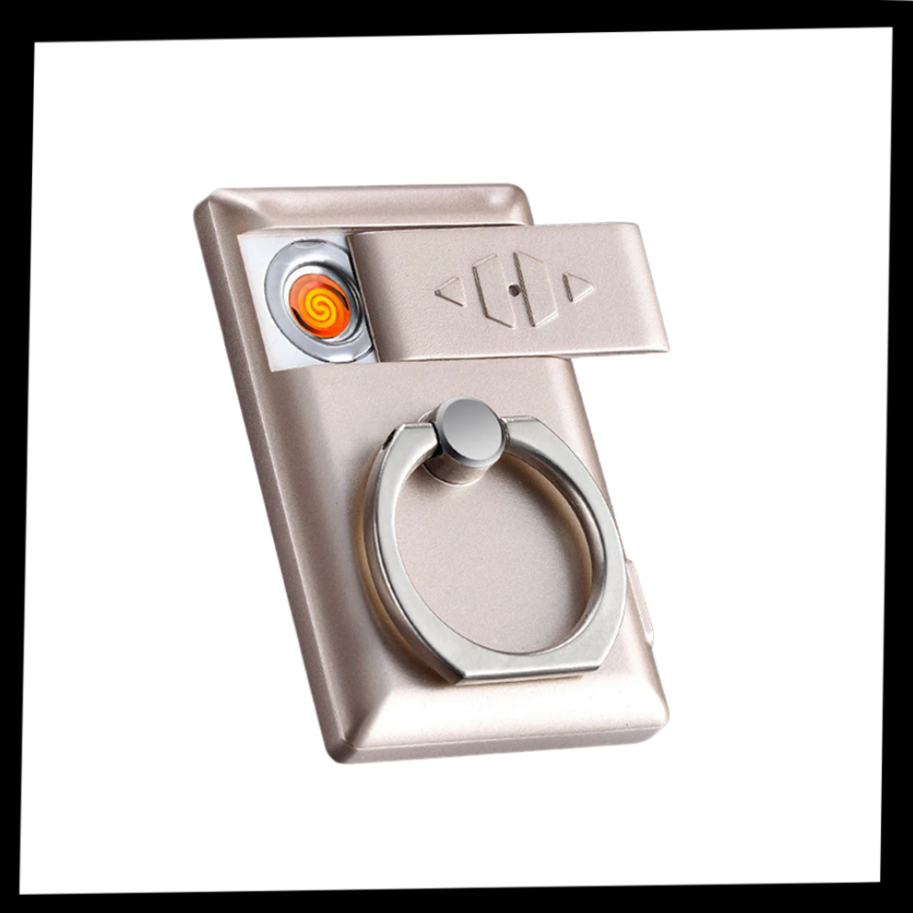 Telefonring med lighter