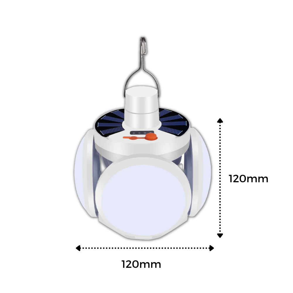Oppladbar camping LED-lampe