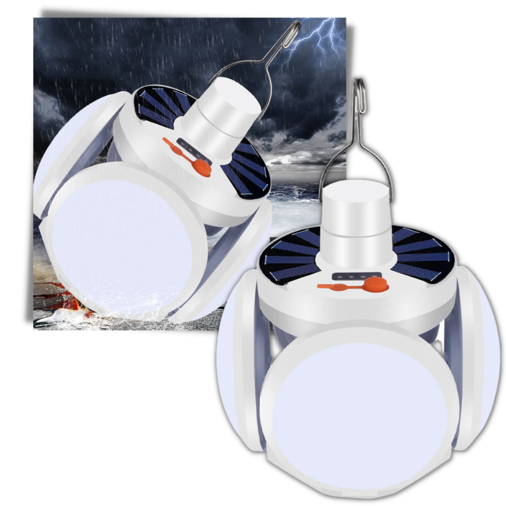 Oppladbar camping LED-lampe