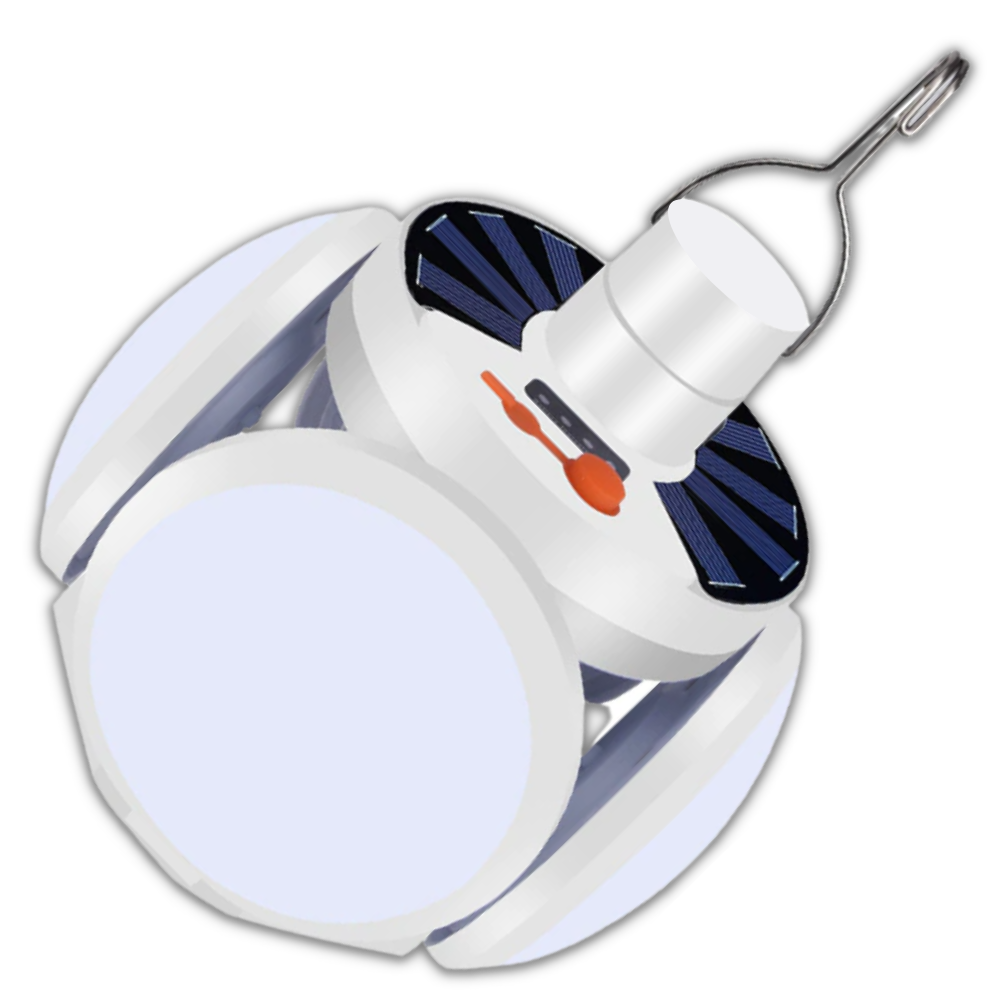 Oppladbar camping LED-lampe