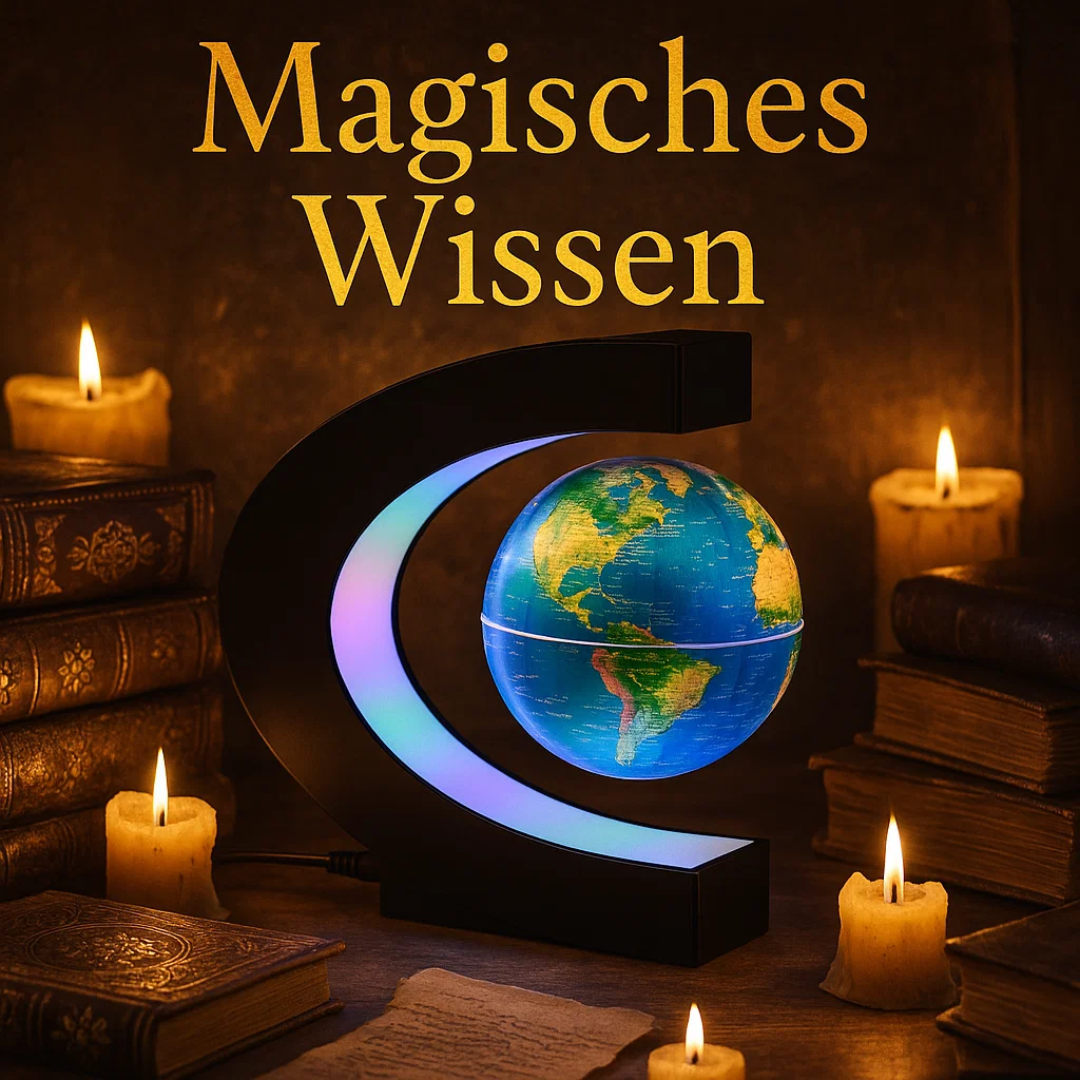 Norvo | AstroGlobe LED Verdens Globe – Flytende Globe Lampe med Magnetisk Oppheng