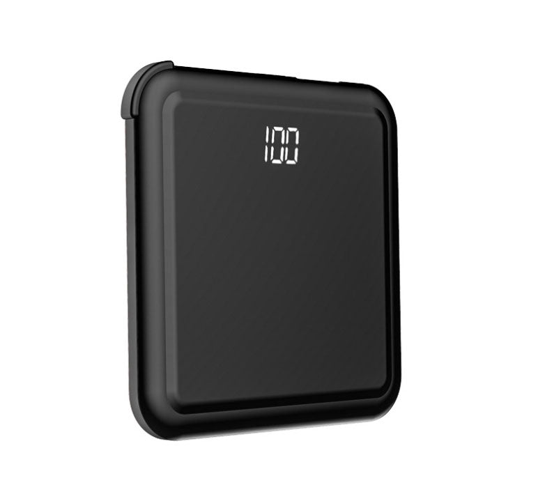 Norvo | Tinier & Thinner Solenergi Power Bank med 3-i-1 Skjult Kabel