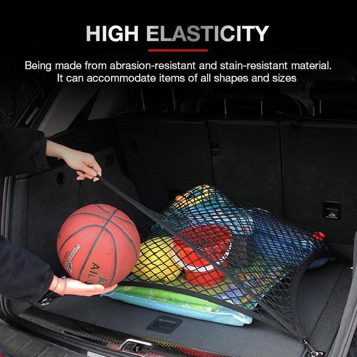 Norvo | 🚗Universal Elastisk Mesh Nett Bagasjerom Bag