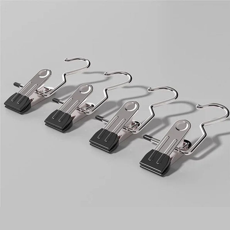 Norvo | Antirust Klem Plassbesparende Klesklype Lue Bukse Oppbevaring Hengende Reise Krok