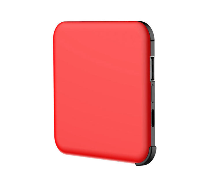 Norvo | Tinier & Thinner Solenergi Power Bank med 3-i-1 Skjult Kabel