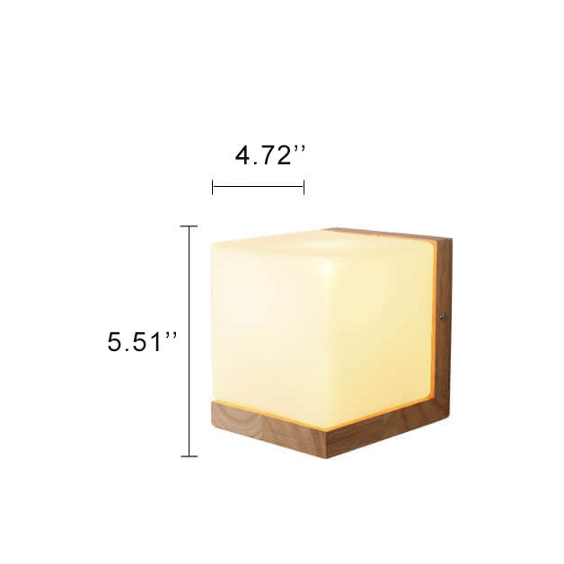Norvo | EcoChic Cube Vegglampe – Bærekraftig & Moderne Design