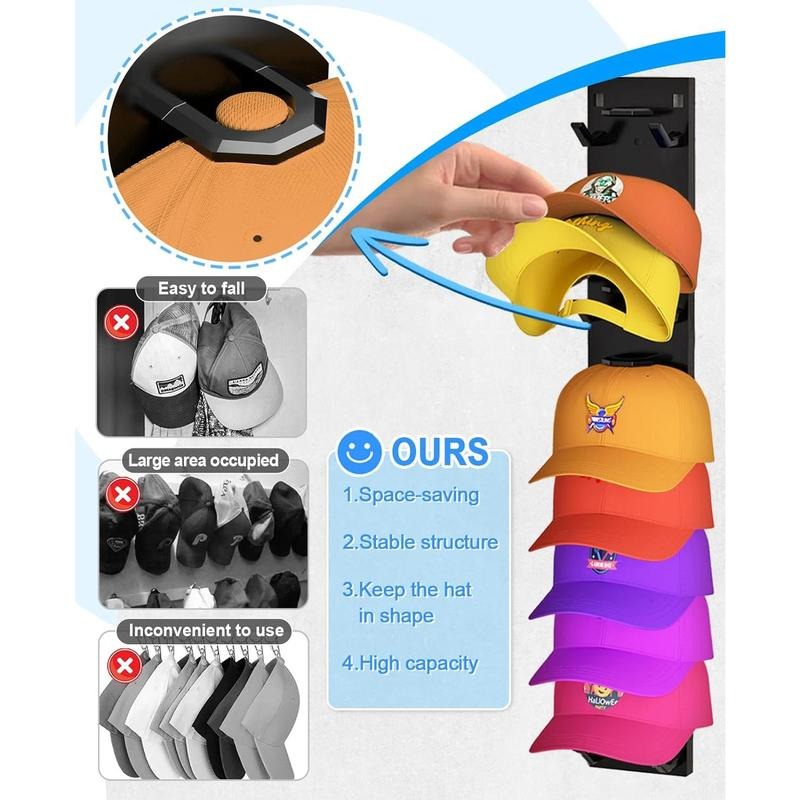 Norvo | Veggmontert Hattorganisator