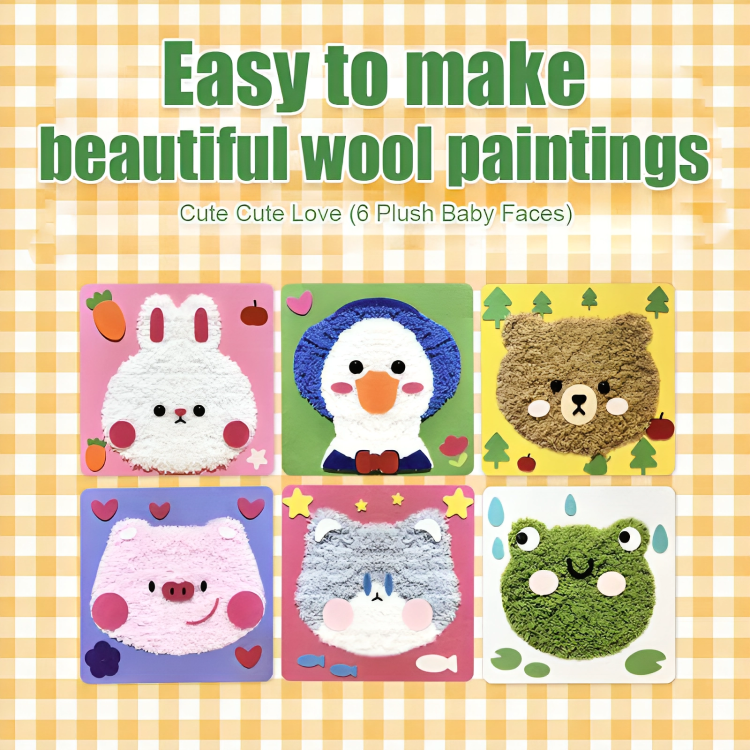 Norvo | DIY Broderi Dukke Sett for Barn — Slipp løs leken kreativitet og stolthet i små hender!