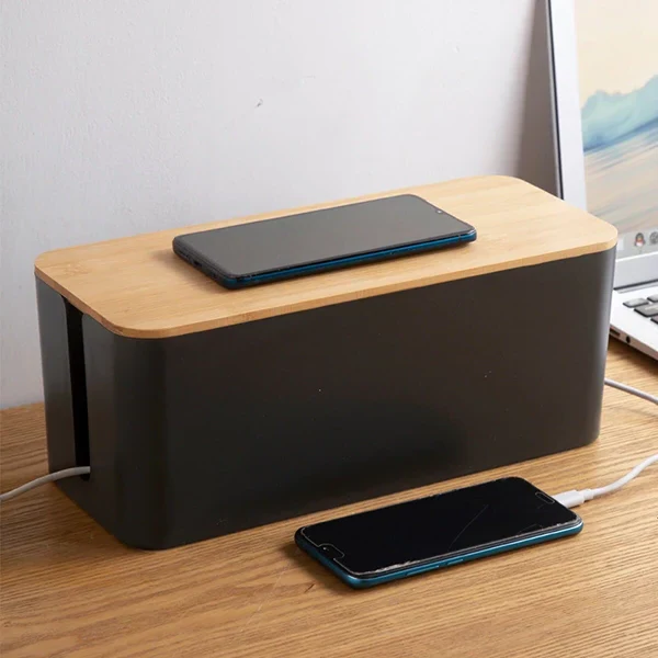 Norvo | Ledning Organiser Boks for Ryddig Kabelhåndtering