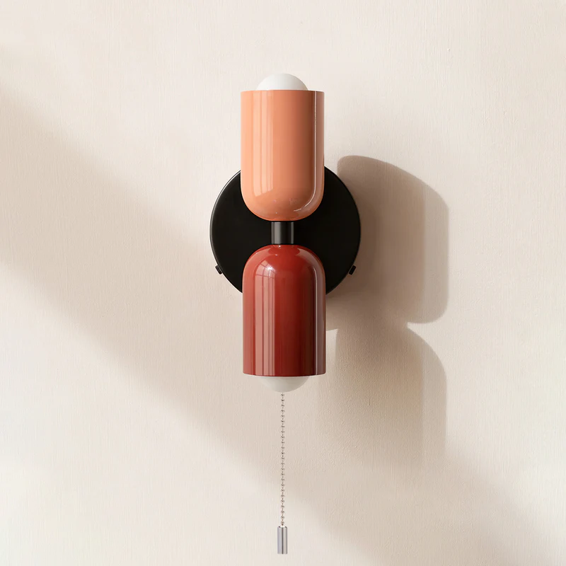 Norvo | Vegglampe Moderne Dobbel Glass Vegglampe