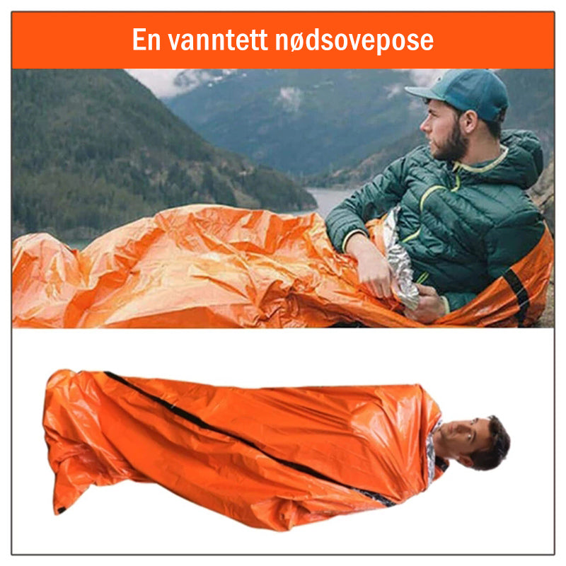 Norvo | Vanntett sovepose i nødsituasjon