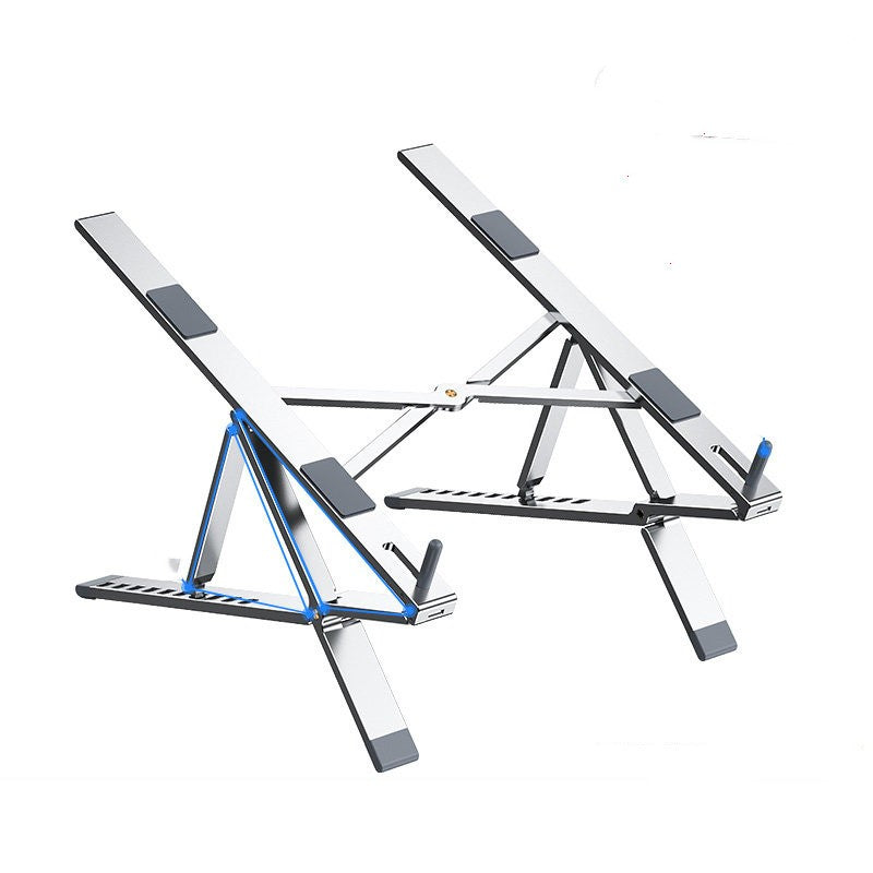 Norvo | Bærbar sammenleggbar justerbar laptopstativ, med sammenleggbar og lett design, for hjem og kontor