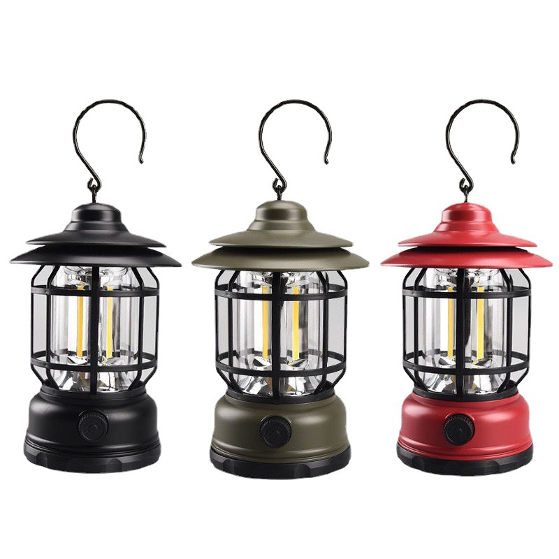 Norvo | Bærbar Retro Campinglampe