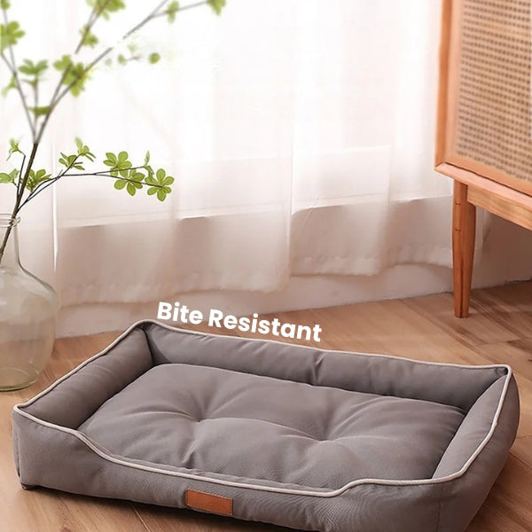 Norvo | Ortopedisk Minne Skum Hundesofa Senge - Ideell for Artritt, Store Hunder & Avtagbare Trekk