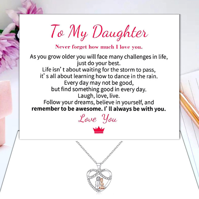 Norvo | Elsker deg for alltid hjerte halskjede