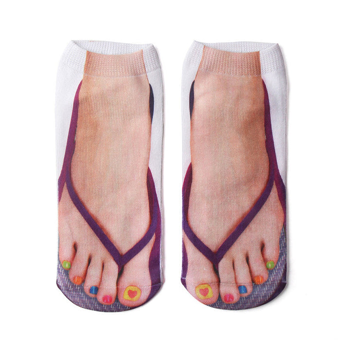 Norvo | Manicure Print Sokker