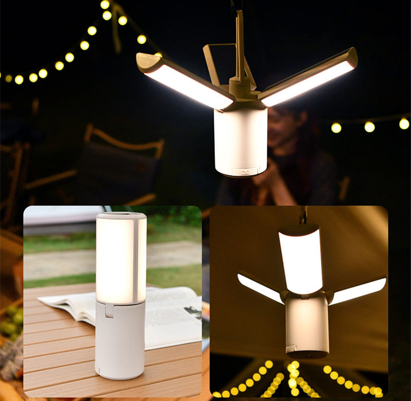 Norvo | Sol Utendørs Campinglys Super Lang Levetid Oppladbart Telt Lys