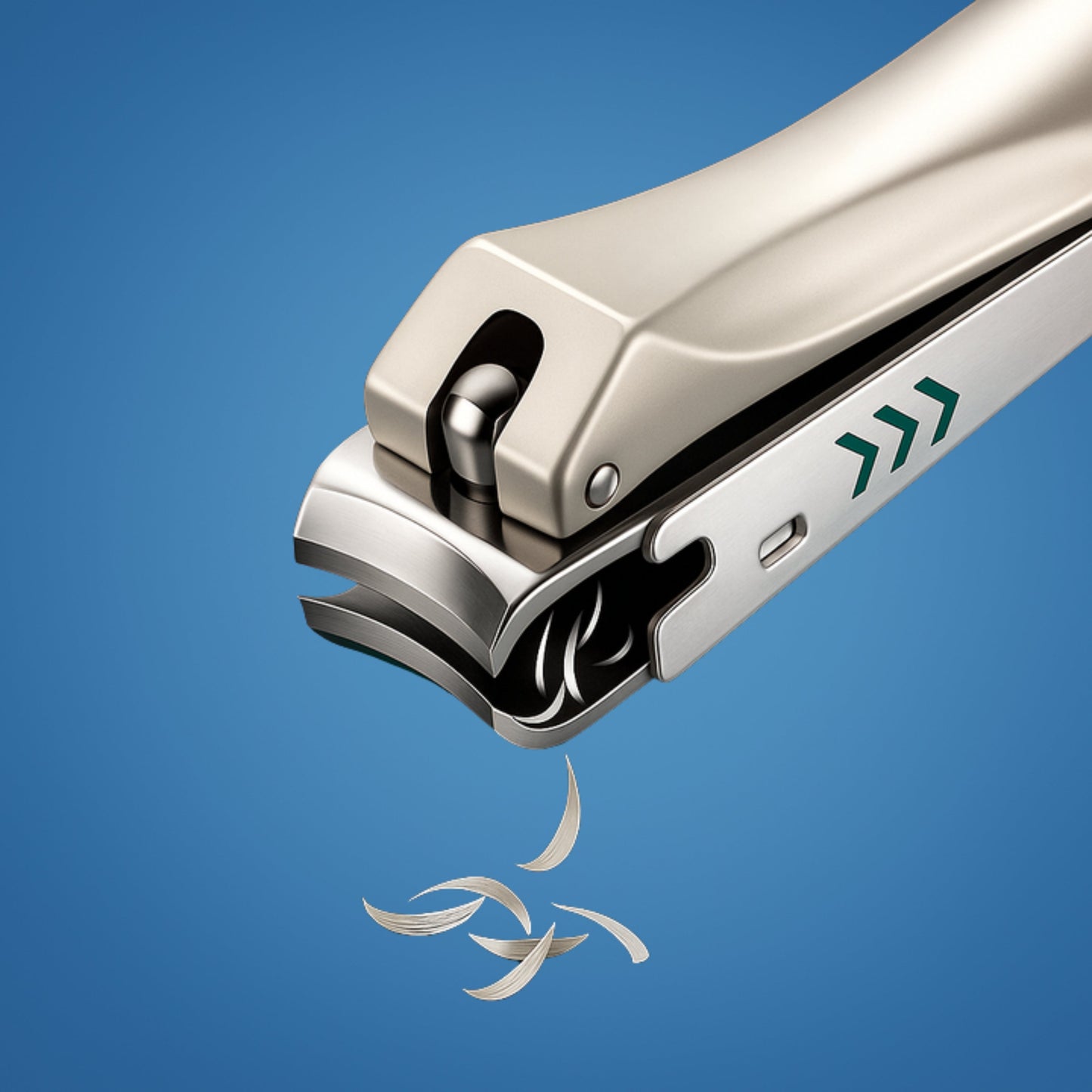 Anti-Splash Catcher – Skarp Rustfritt Stål – Enkel Grip for Ren Grooming Skål