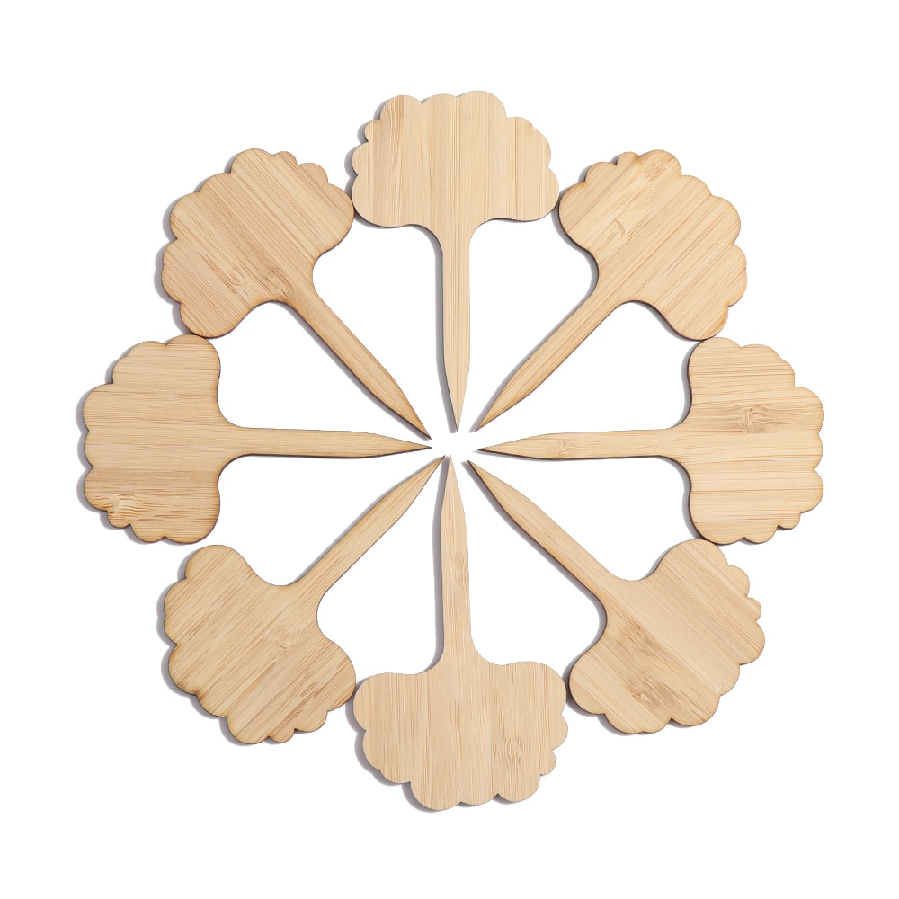 Norvo | Planteetiketter laget av tre for hage og balkong – Om skrivbare etiketter for urter og planter