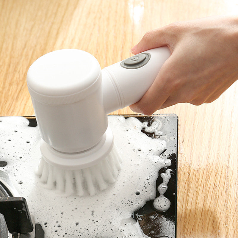 Norvo | Multifunksjonell Håndholdt Elektrisk Rengjøringsbørste