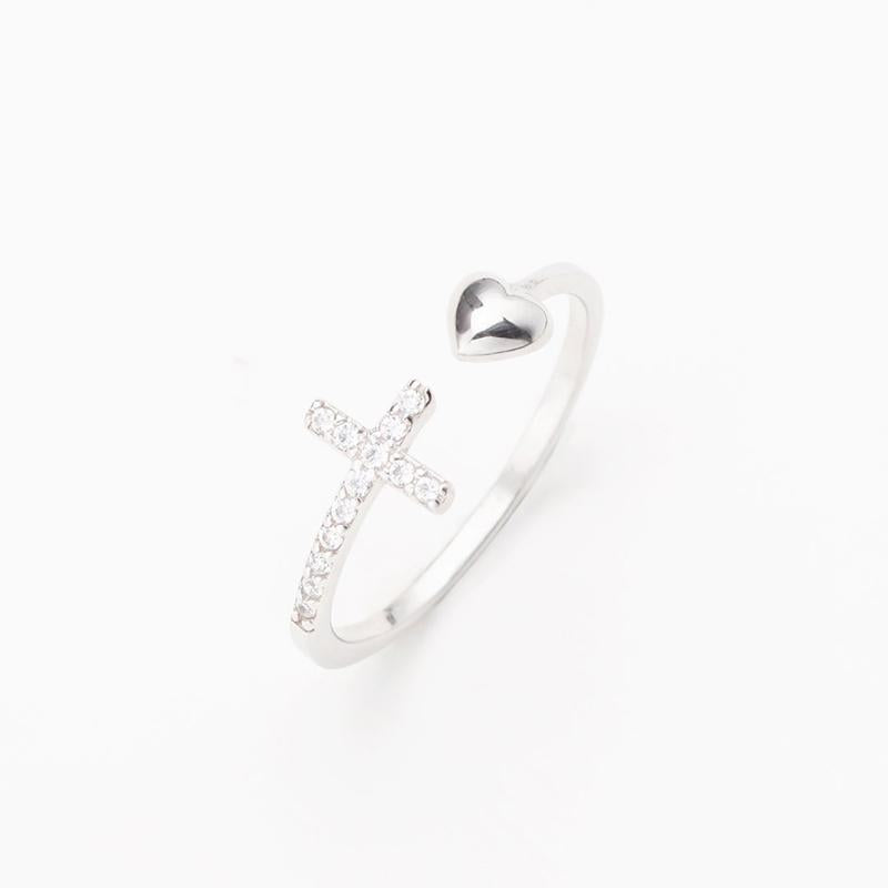 Norvo | Love S925 sterling sølv korsring