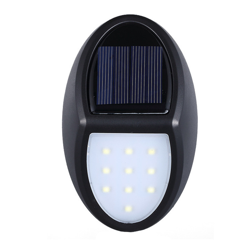 Norvo | Solar LED Vegglampe for Utendørs – Værbestandig, Energisparende og med Bevegelsessensor