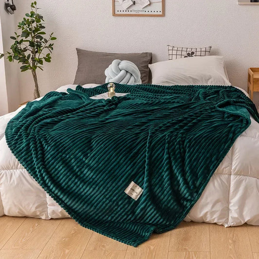 Norvo | Tykk Flanell Høstteppe - WarmHaven