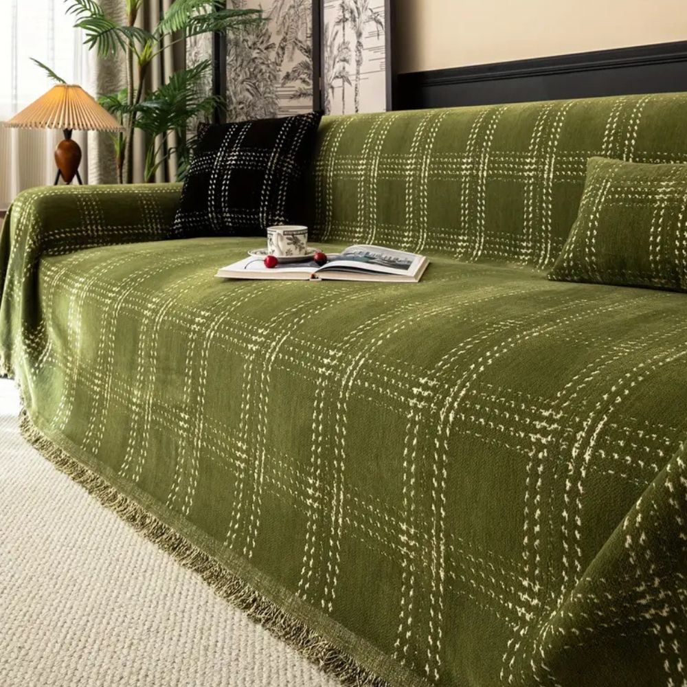 Norvo | Chesterfield Rutete Sofa Trekk