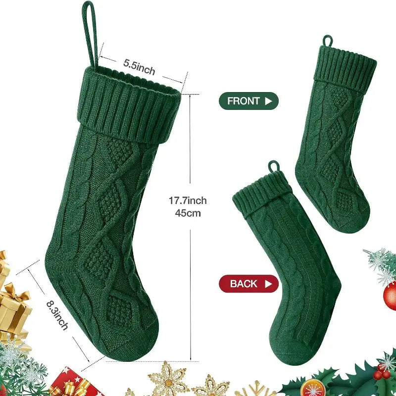 Norvo | Strikkede julestrømper