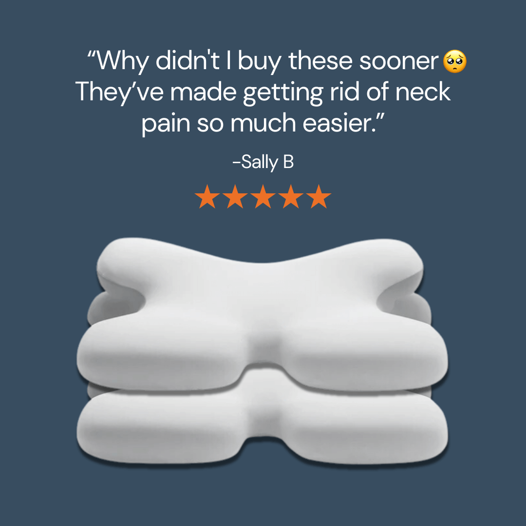 Norvo | Ergonomisk Cervical Pillow | Memory Foam, Nakkestøtte & Ideell for Rolig Søvn