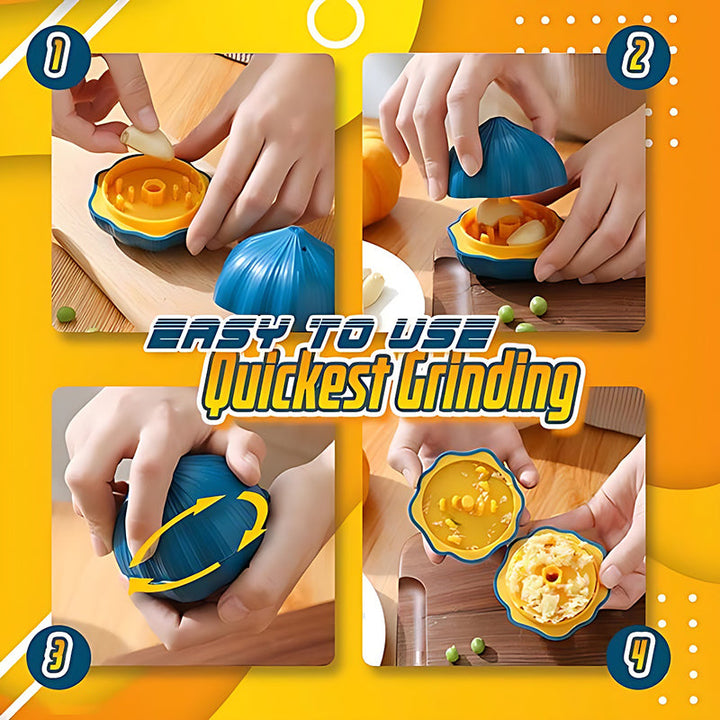 Norvo | Easy-Twist Hvitløkfedd Presse Kvern