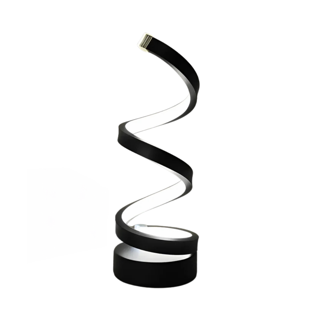 Norvo | LED Bordlampe med Spiral Design