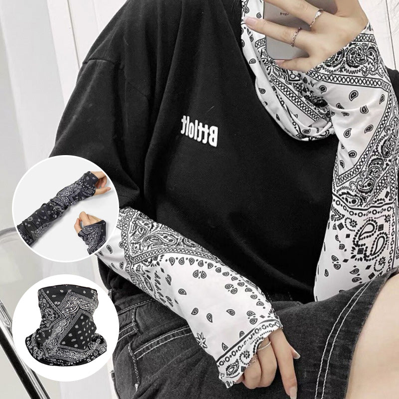 Norvo | Cashew Flower Ice Silk Slør