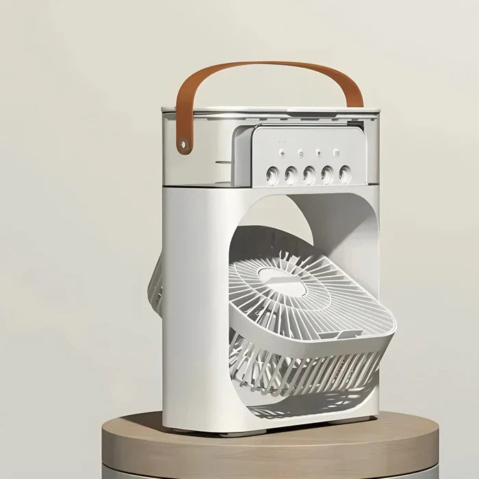 Norvo | 3-i-1 Vifte med 7-farge LED Lys - BreezeMaster Pro