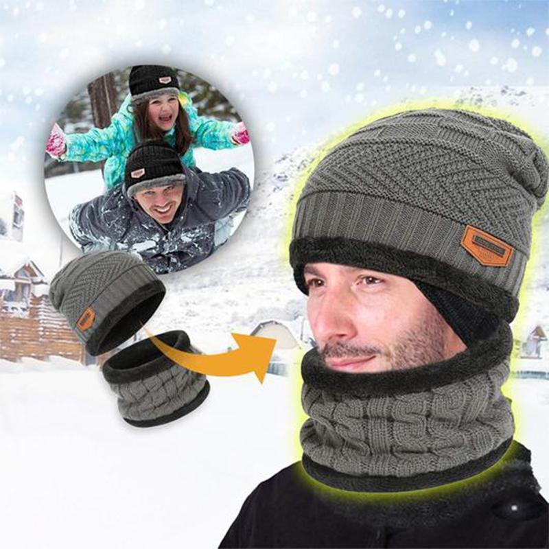Norvo | Varm lue med skjerf
