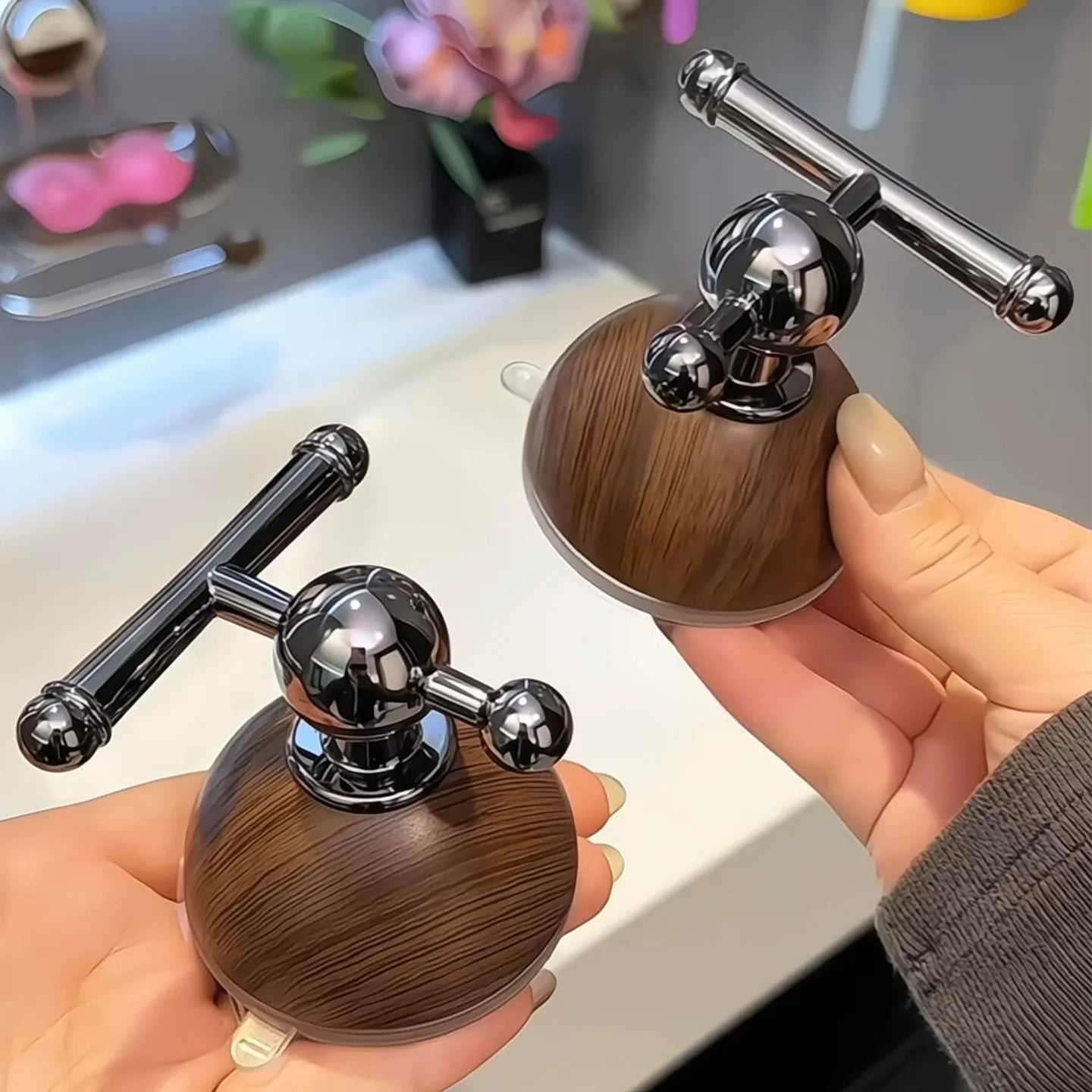 Norvo | Gjenbrukbar middelaldersk inspirert sugeknapp: Sterk, ingen boring, multi-bruk for bad, kjøkken, entré